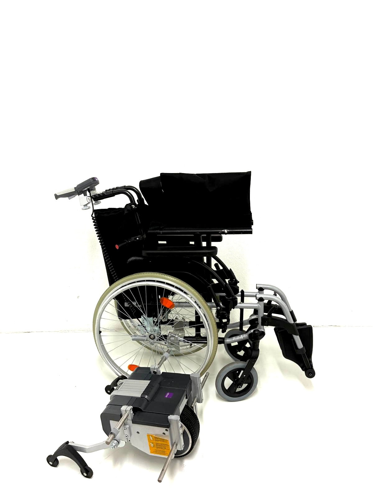 Schiebe-/Bremshilfe Viamobil V25 Breezy Rollstuhl Rubix2