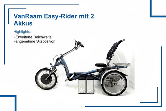 E-Bike Vanraam Easy-Rider mit 2 Akkus