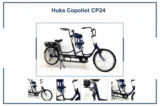 E-Tandem Huka Copilot Cp24 (Erwachsener/Kind)