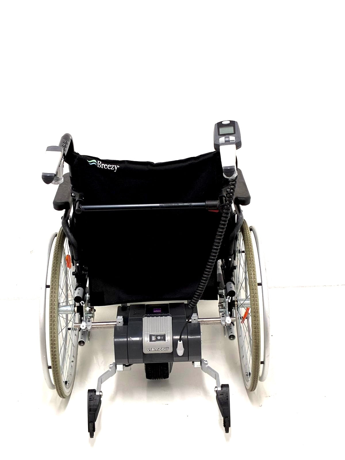Schiebe-/Bremshilfe Viamobil V25 Breezy Rollstuhl Rubix2