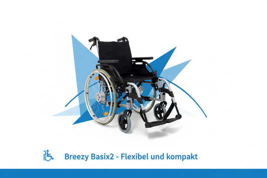 Rollstuhl, Faltrollstuhl Breezy Basix2