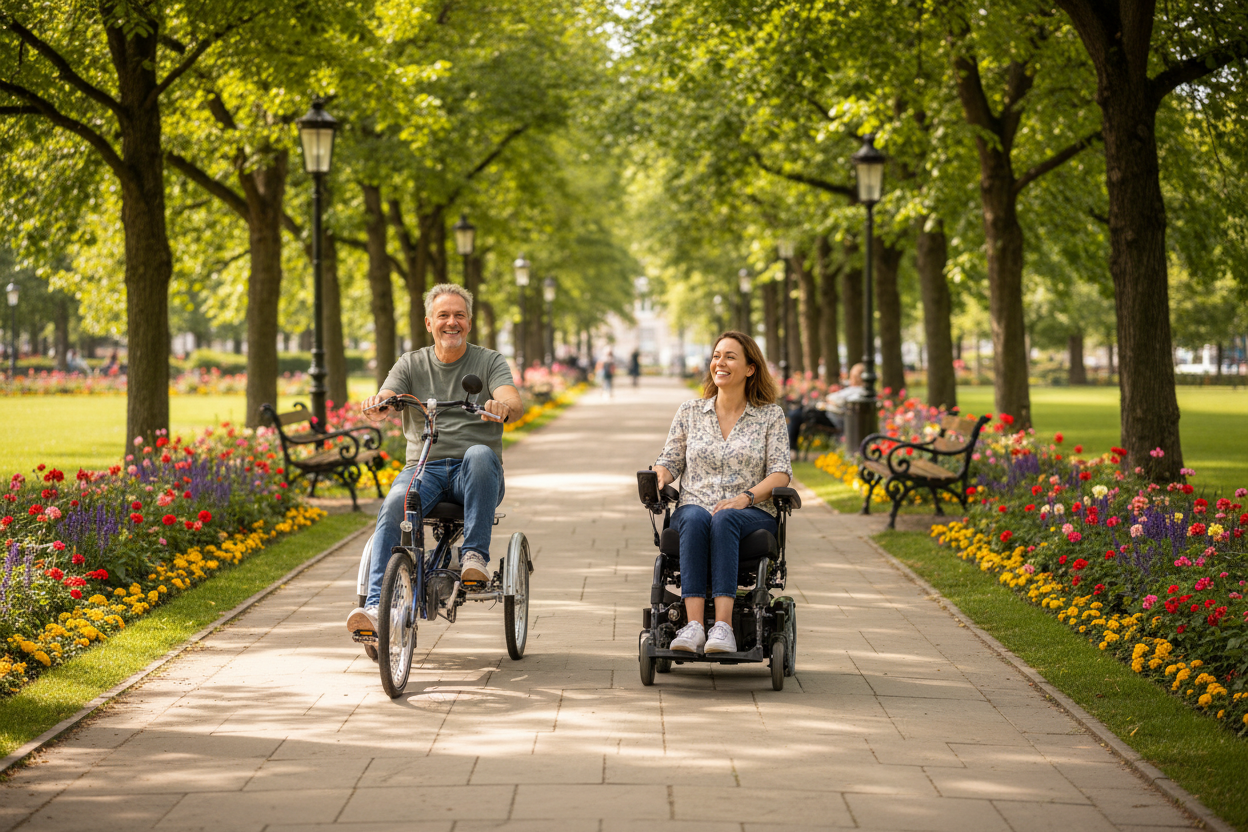 Easy Rider 2 & Permobil - Stadtpark Lifestyle Banner